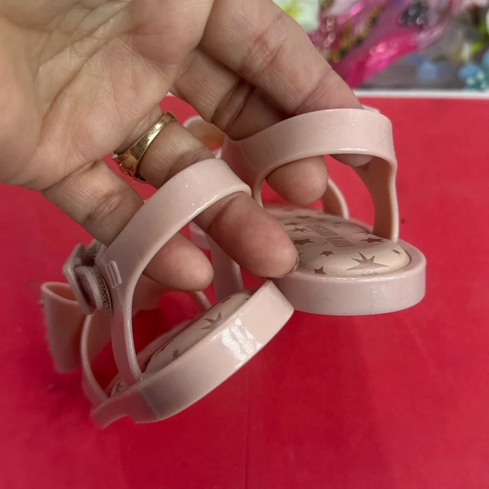 (S4) NW MINI MELISSA Starfish Sea Sandal, baby size 6